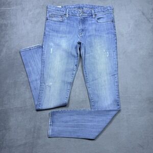 Polo Ralph Lauren Jeans Mens 32x32 Tompkins Skinny Lowrise Light Wash USA